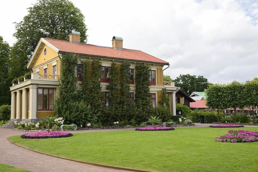 Wooden house at "Tradgardsforeningen" in Gothenburg, Sweden.