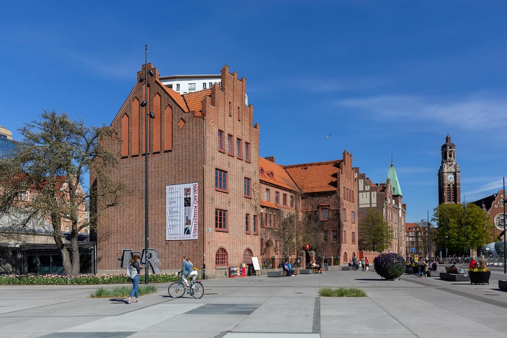 Malmo, Sweden - Exterior view of Malmo Art Gallery