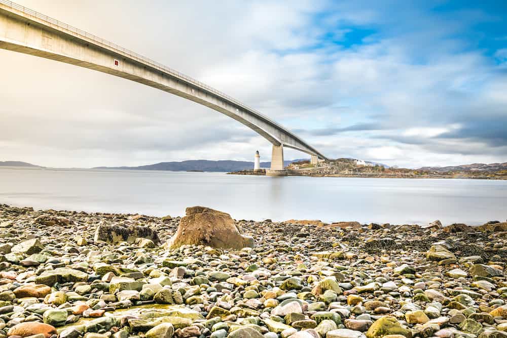 Isle of Skye Bridge - Highlands of Scotland - concrete bridge from mainland Scotland to Isle of Skye