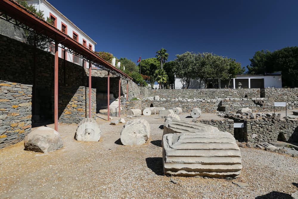 Mausoleum at Halicarnassus in Bodrum, Mugla, Turkey