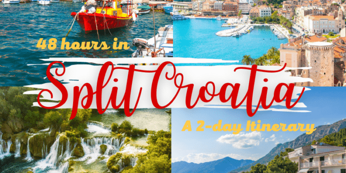 48 hours in Split Croatia - A 2 day Itinerary