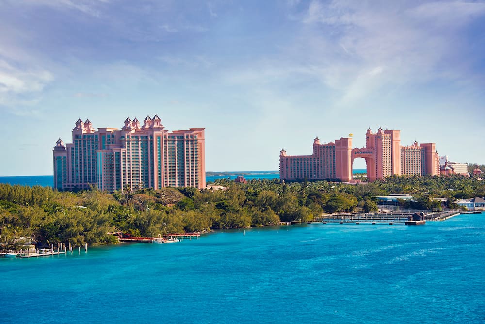 NASSAU, BAHAMAS - The Atlantis Paradise Island resort, located in the Bahamas.
