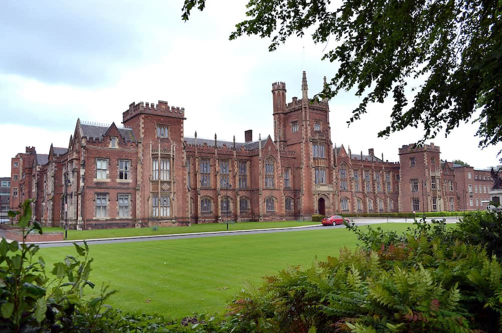 BELFAST, NORTHERN IRELAND - Queens University. The university was chartered in 1845, and opened in 1849 as Queen's College, Belfast.