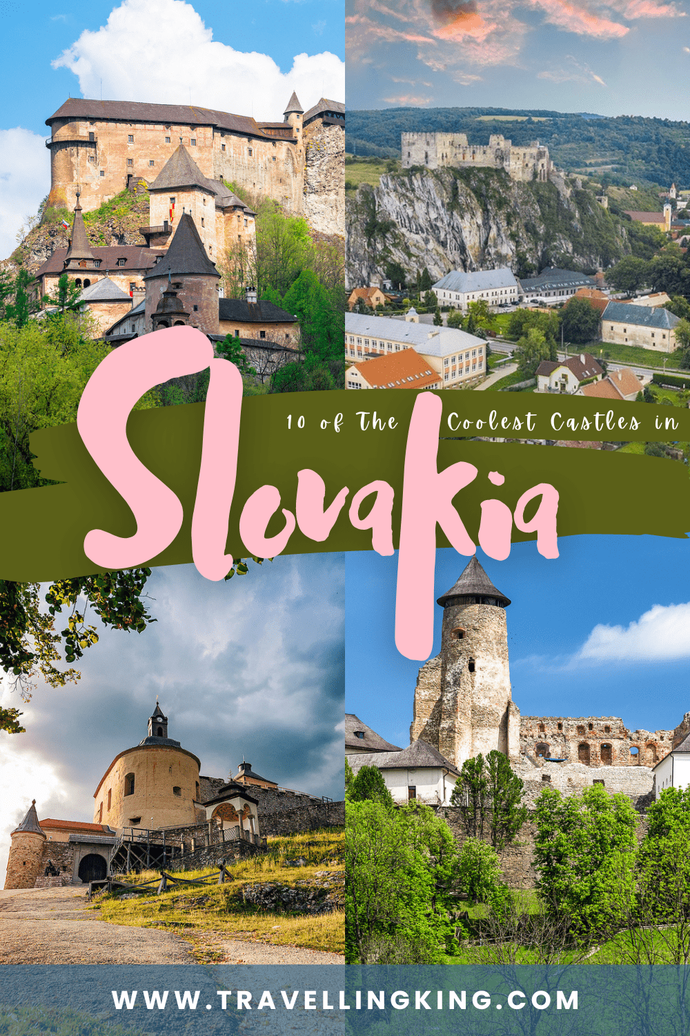 10 of The Coolest Castles in Slovakia