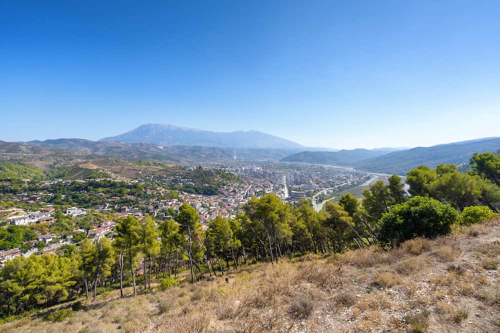 View at old city of Berat - Albania