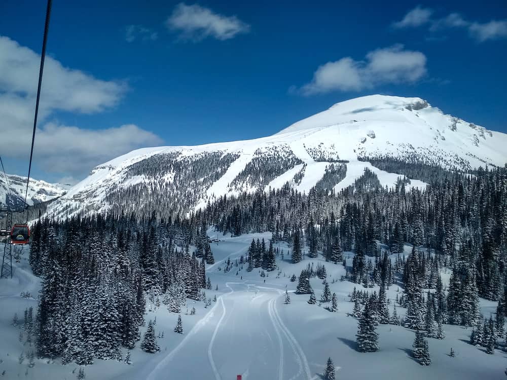 Sunshine Village Ski Resort in Winter, Banff National Park, Alberta, Canada