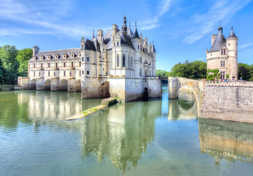 Chenonceau Castle (Chateau de Chenonceau), Loire valley, France