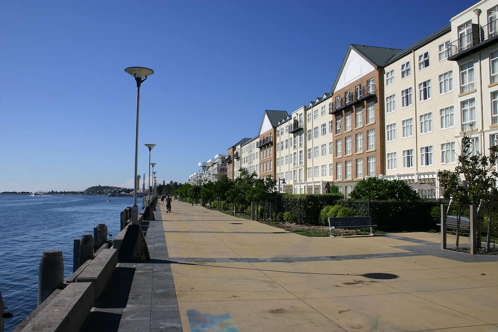 Honeysuckle - Redeveloped area of Newcastle Harbour.