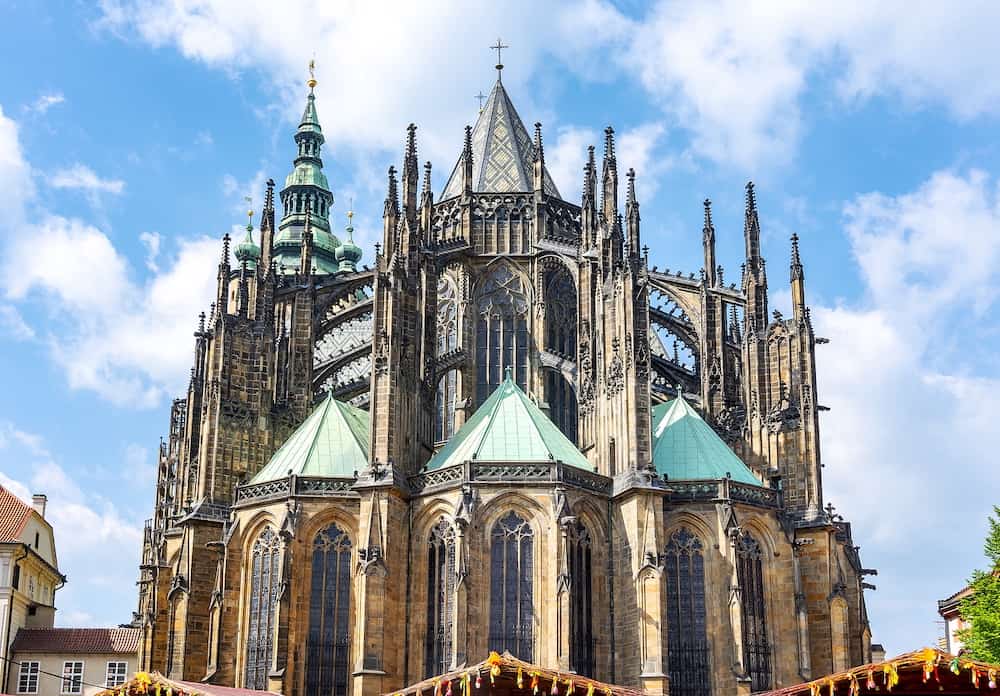 St. Vitus Cathedral in Prague Castle, Czech Republic