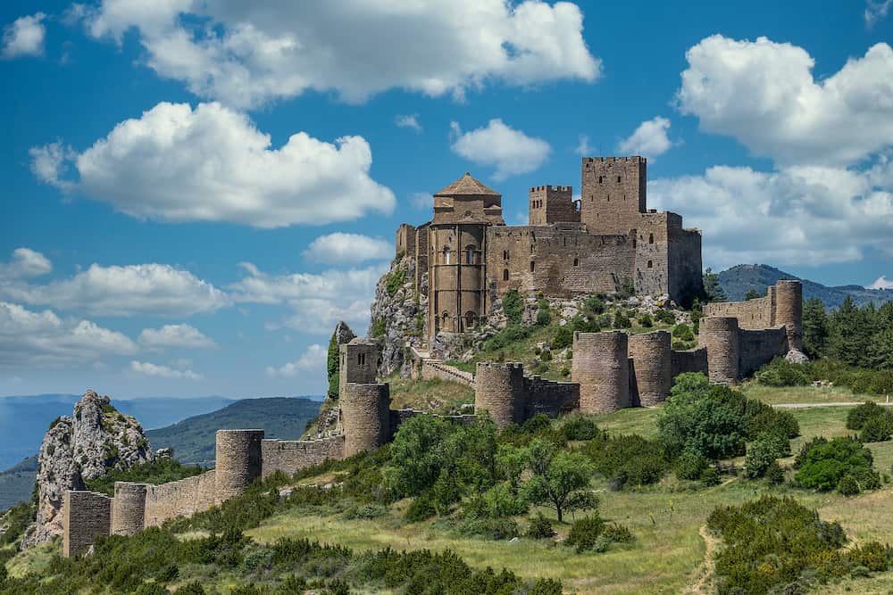 Castle of Loarre is a Romanesque Castle and Abbey located in the Aragon autonomous region of Spain. It is the oldest castles in Spain