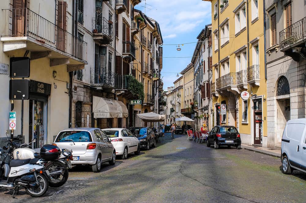 Verona, Italy -image of streets of Verona