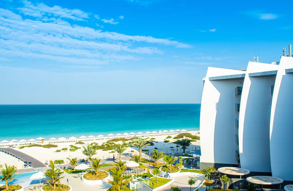 Saadiyat island, UAE - Luxury beachfront hotel, Saadiyat Island, Abu Dhabi, United Arab Emirates