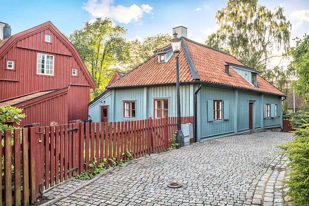 Gathenhielmska Cultural Reserve - small area of old wooden buildings preserved since the 1720s. It shows how Gothenburg looked up in the 18th century, before the great fires