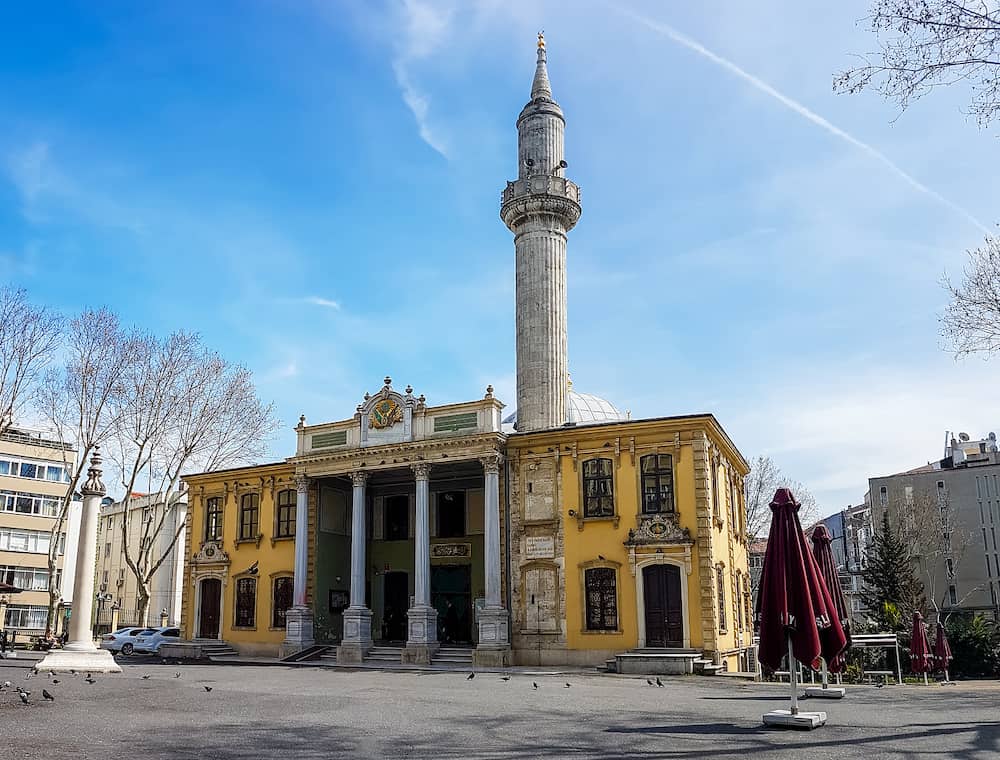 Istanbul Turkey - The mosque of Nisantasi Tesvikiye