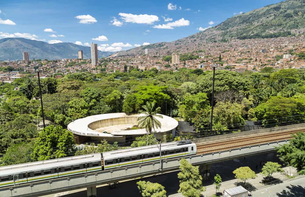 Medellin, Antioquia. Colombia - The Botanical Garden of Medellín Joaquín Antonio Uribe is a botanical garden of about 13.2 hectares of extension