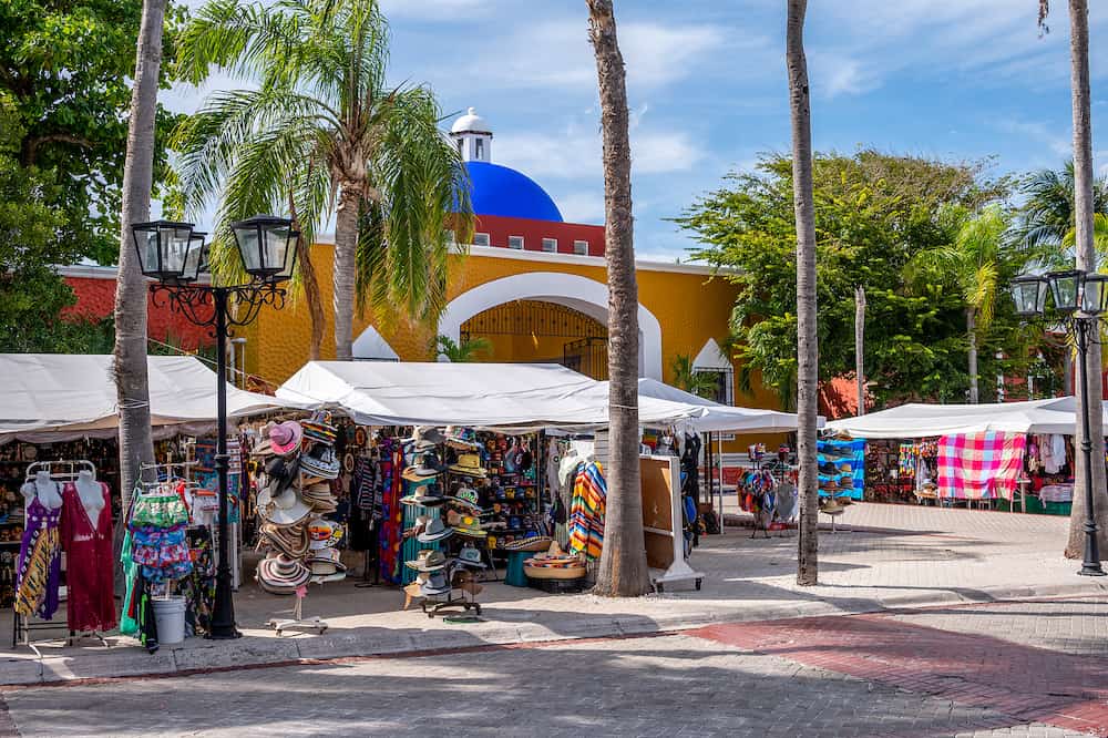  View of the market at the Bahia Principe Hacienda Dona Isabel in the Riviera Maya.