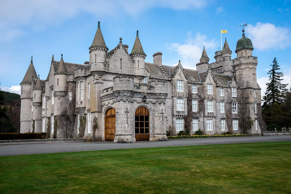 Balmoral, Scotland - Balmoral Castle Queen private residence Scotland