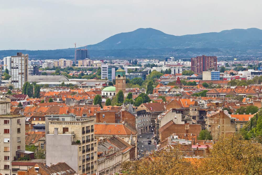Western part of the Capital of Croatia, Zagreb