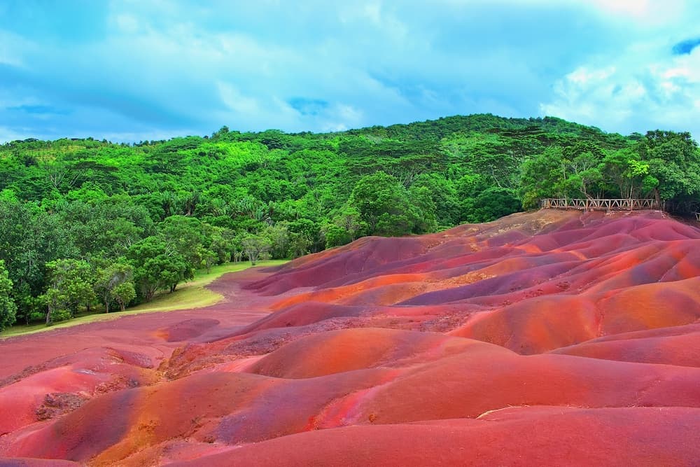 Seven colored Earth, Black River Gorges National Park, Mauritius