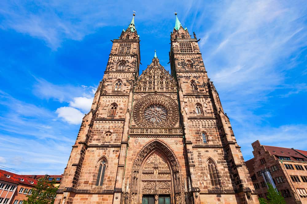 St. Lorenz or Lawrence Church is a medieval church in Nuremberg old town. Nuremberg is the second largest city of Bavaria state in Germany.