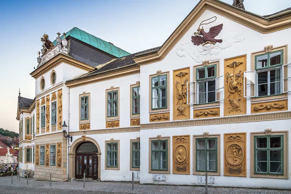 Altes Posthaus (old Post House) in Melk, Austria