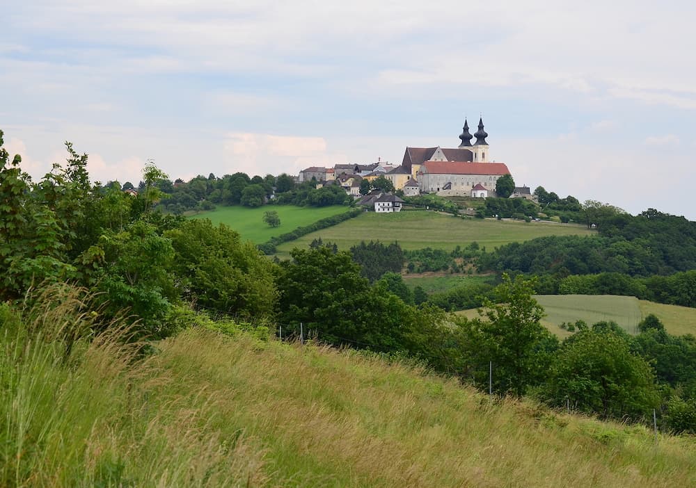 Church in the village of Maria Taferl Wachau region Austria