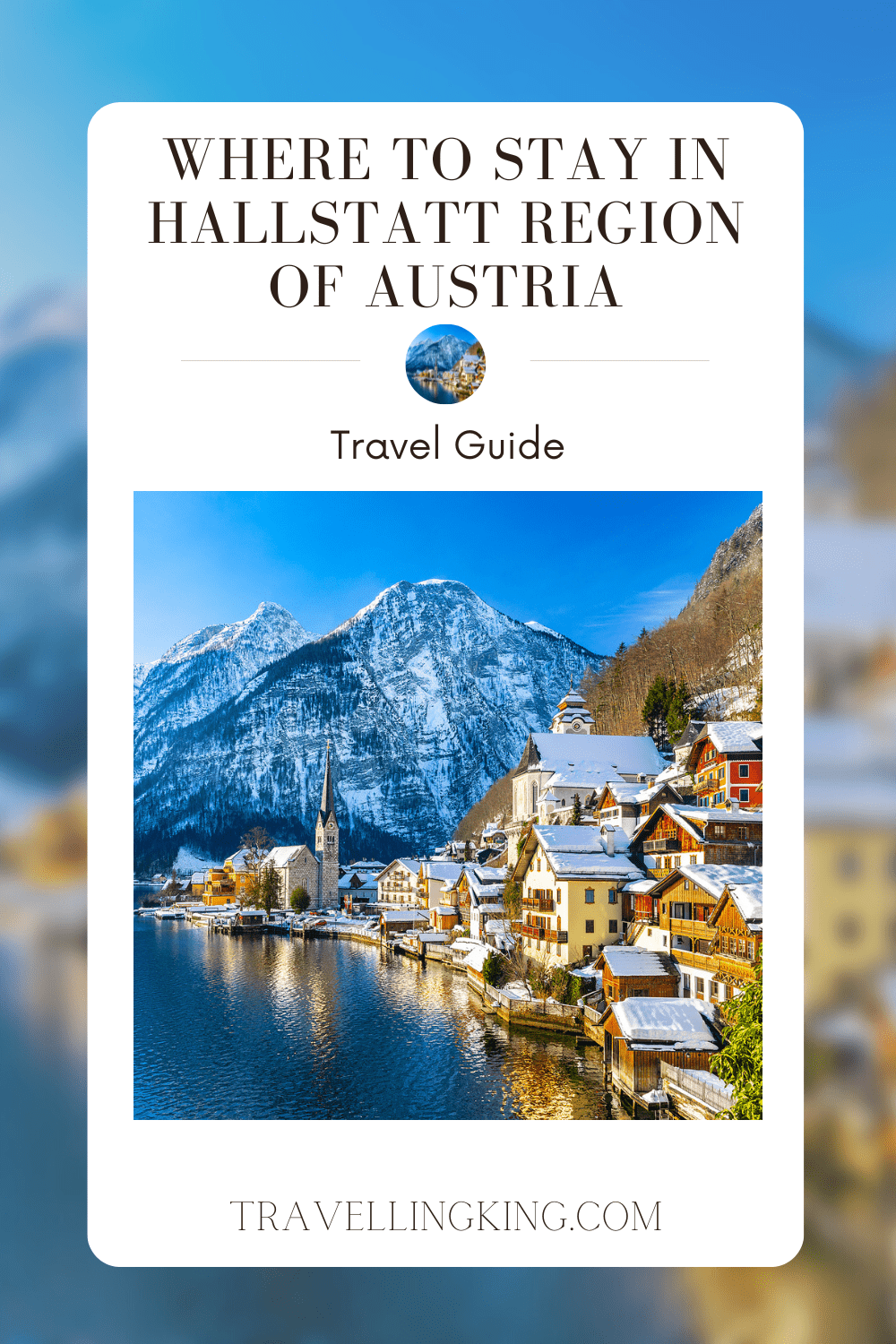 Where to stay in Hallstatt Region of Austria