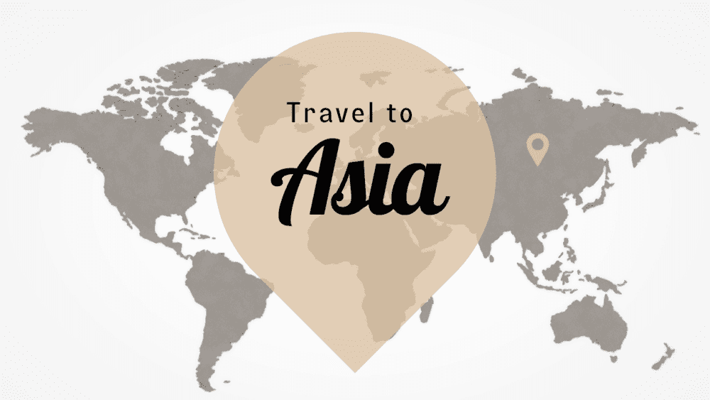 Asia destinations