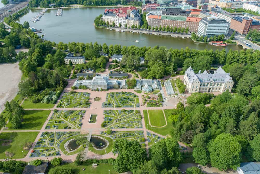 The University of Helsinki Botanical Garden is an institution subordinate to the Finnish Museum of Natural History of the University of Helsinki, which maintains a collection of live plants