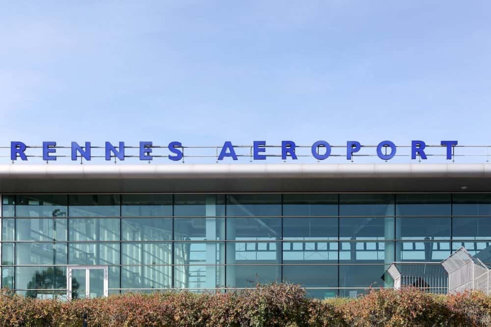 Rennes, France - Rennes Saint-Jacques Airport is a minor international airport about 6 kilometres southwest of Rennes, Ille-et-Vilaine, in the region of Brittany, France