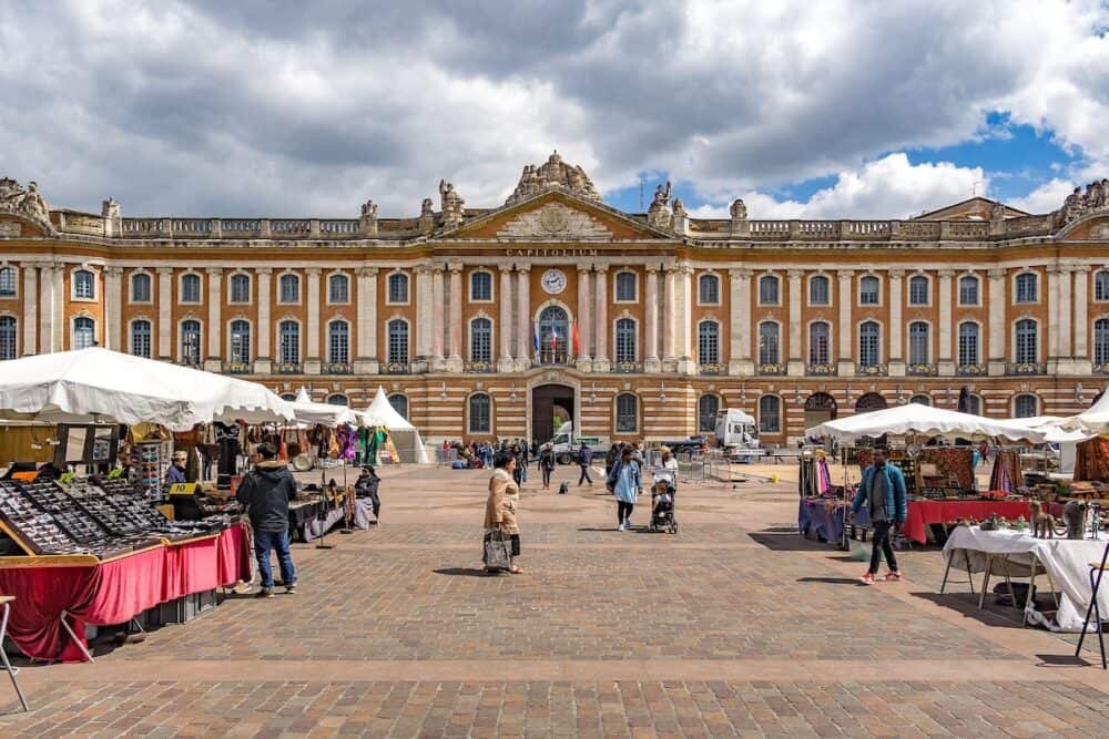 Toulouse Council at Place du Capitole, Toulouse, France