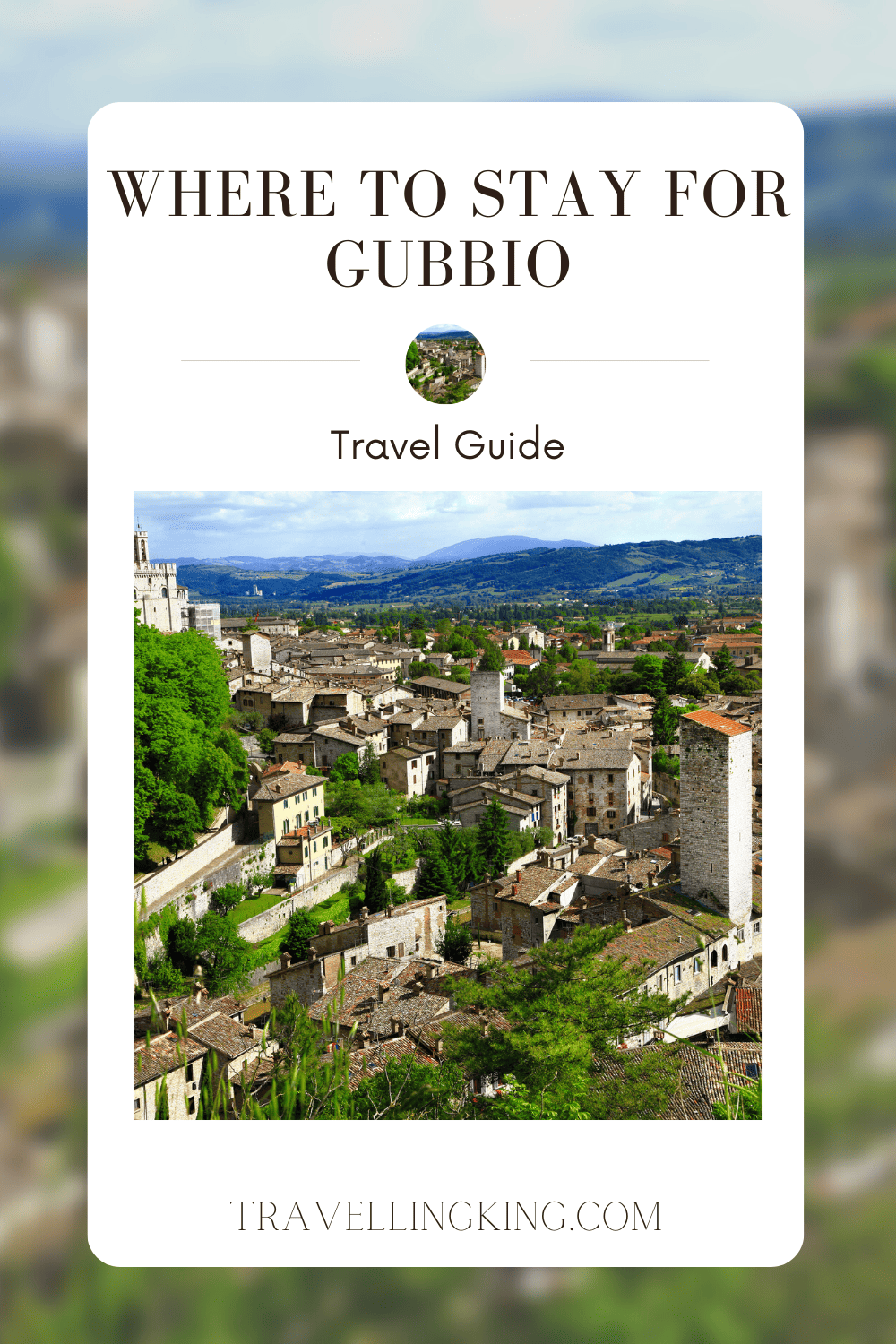 Where to stay for Gubbio