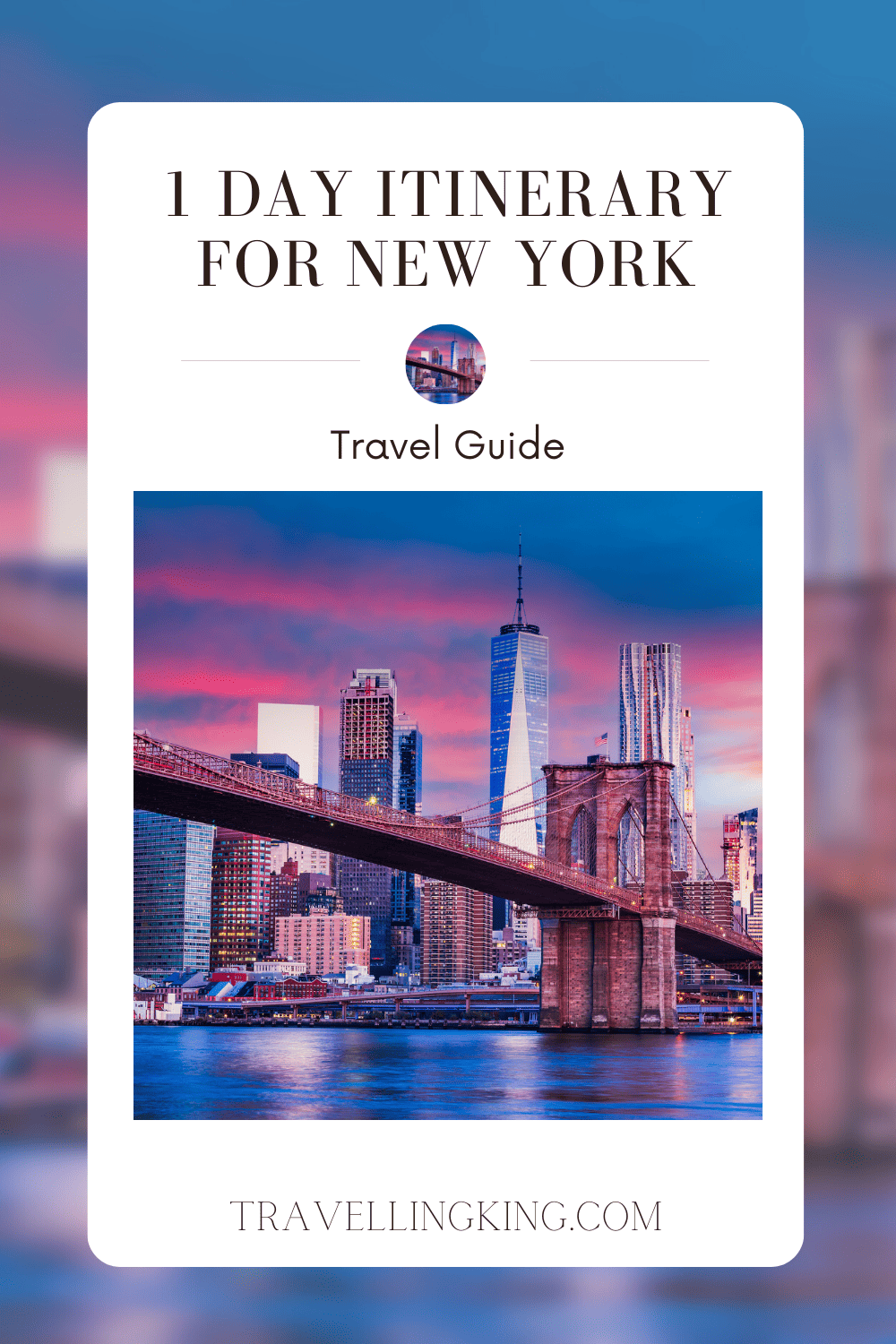 1 Day Itinerary for New York