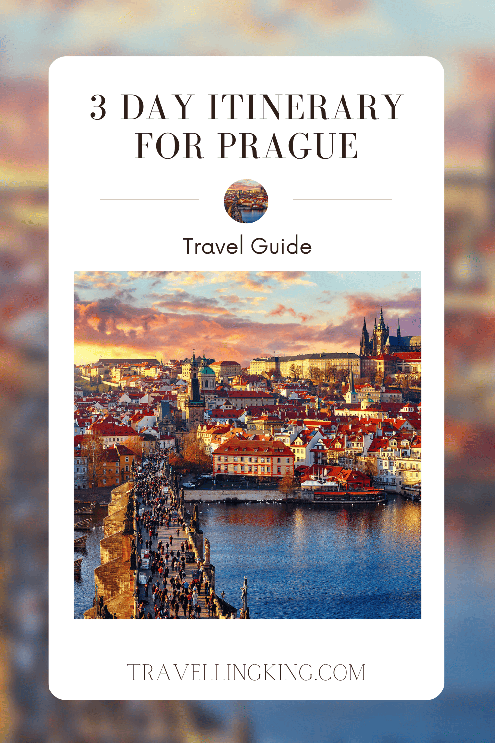 3 Day itinerary For Prague