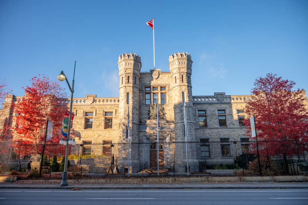 Ottawa, Ontario - Exterior of the Royal Canadian Mint in Ottawa.