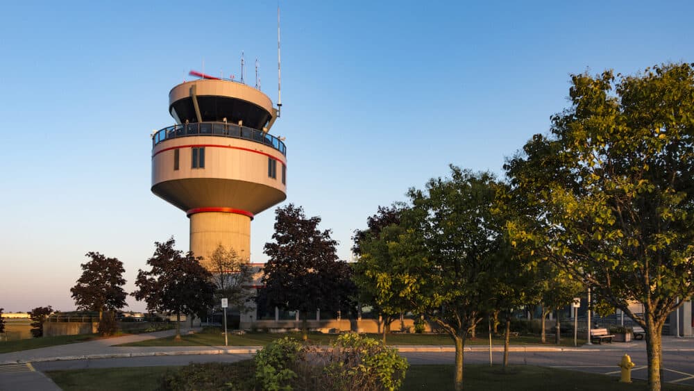 The Airport Radar Tower at the Ottawa International Airport