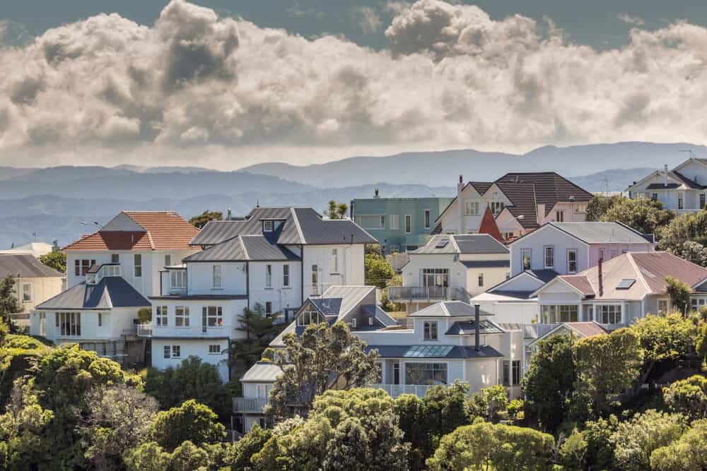 A city scape of Wellington New Zealand