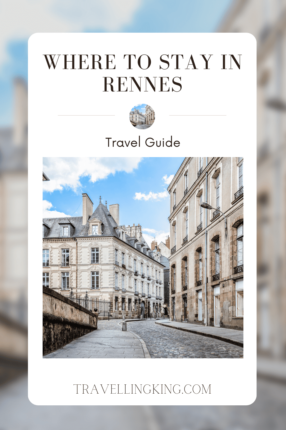 Where to stay in Rennes