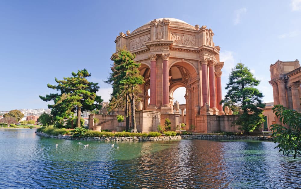 Historic Palace of Fine Arts in San Francisco