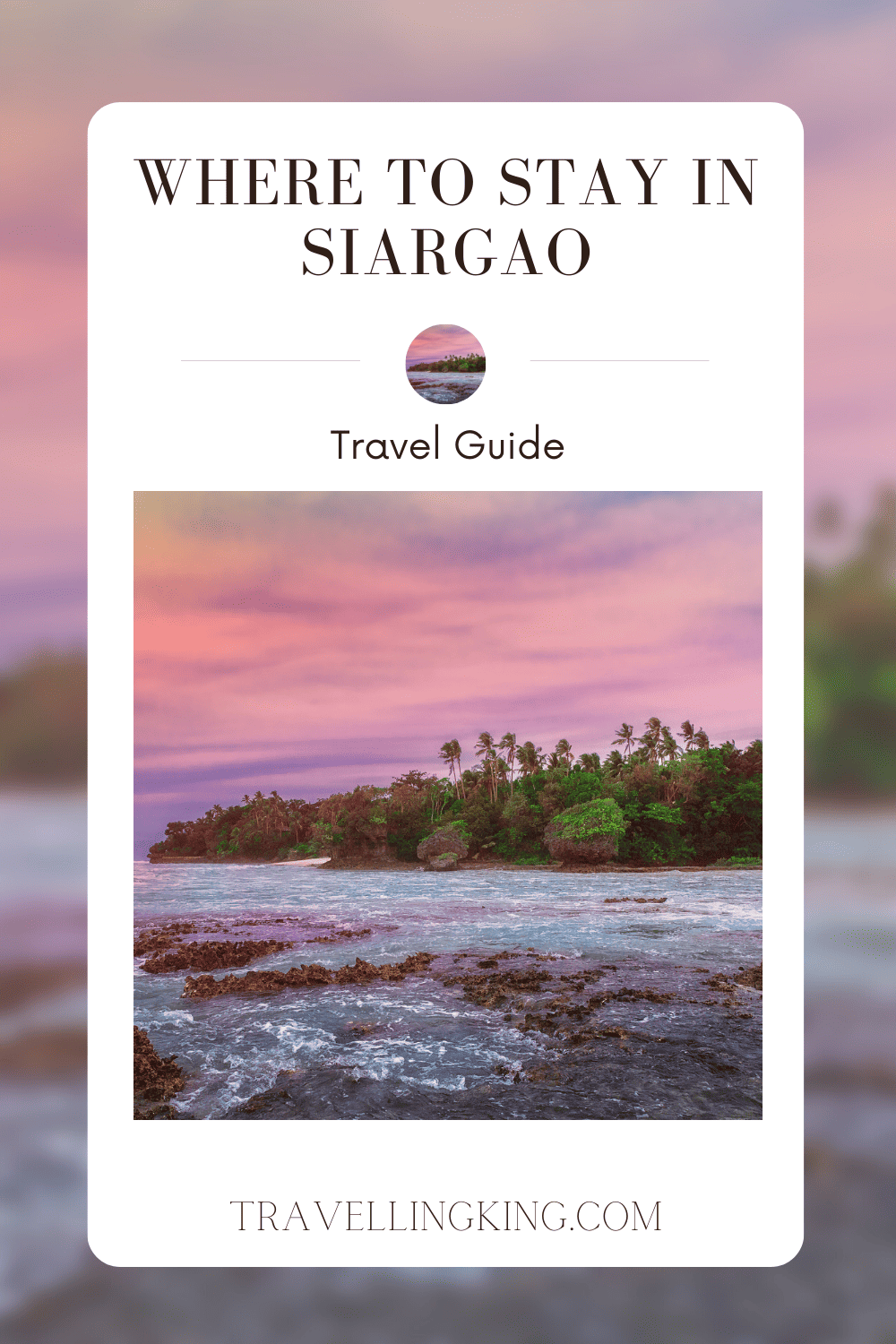 Where to stay in Siargao