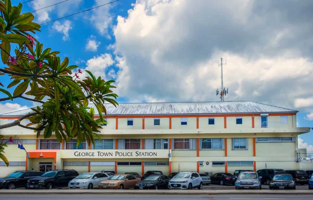 view of the exterior of George Town police station