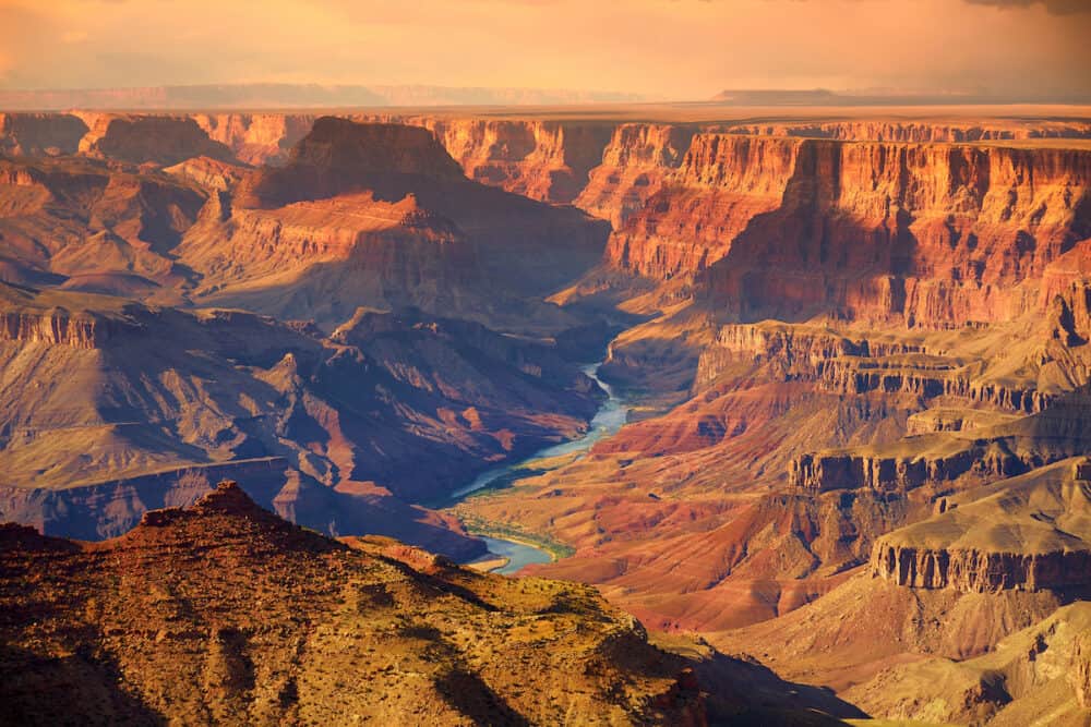 Beautiful landscape of Grand Canyon National Park, Arizona, USA. Exploring the American Southwest.