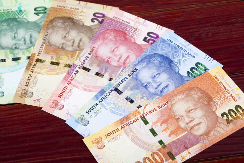 South African money - rand
