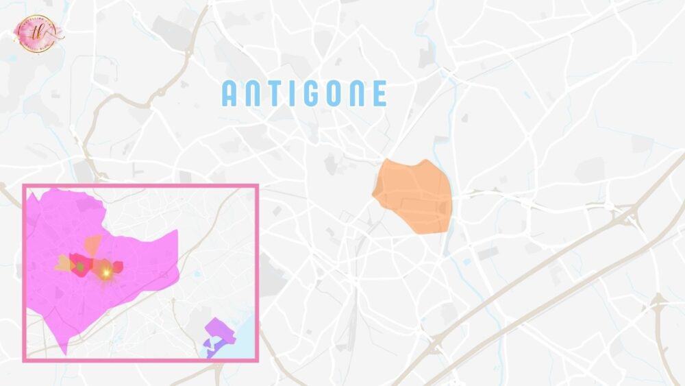 Map of Antigone