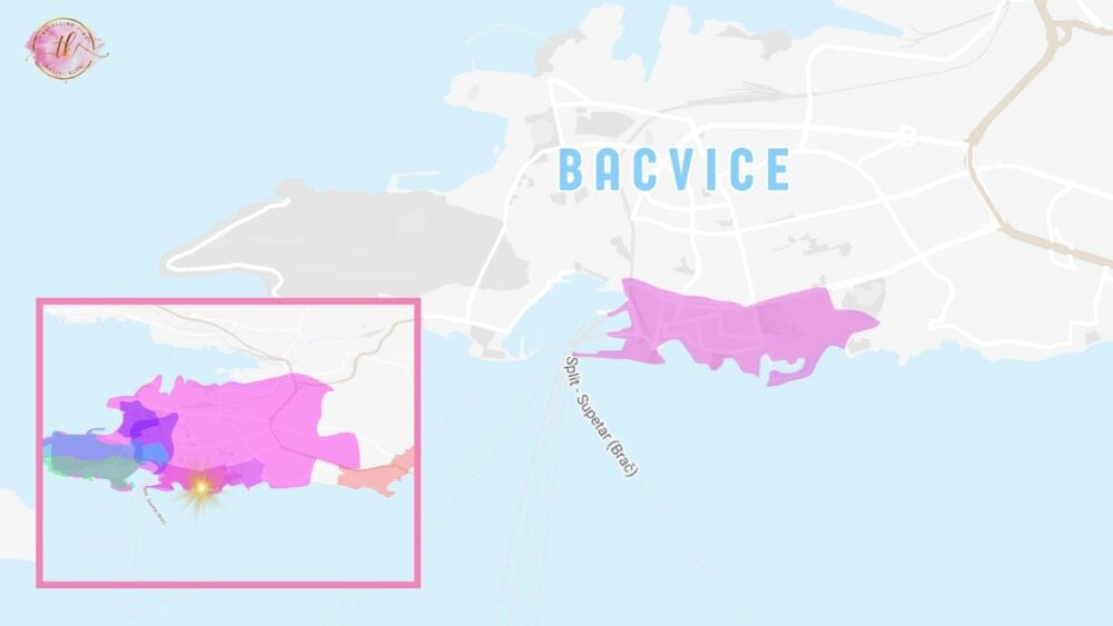 Map of Bacvice