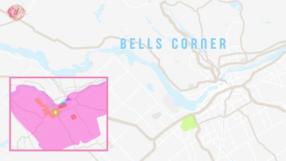Map of Bells Corner