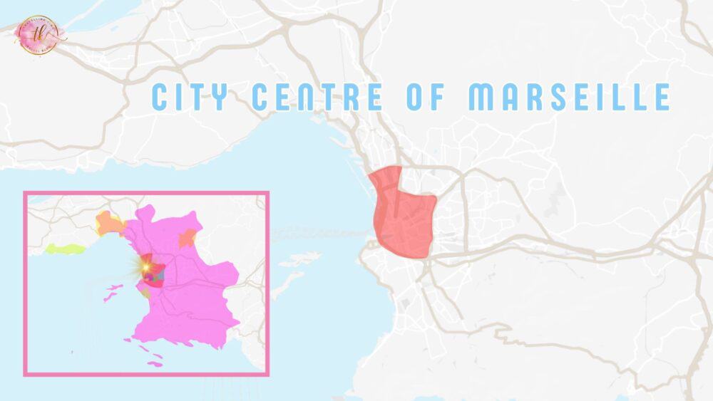 Map of City Centre of Marseille