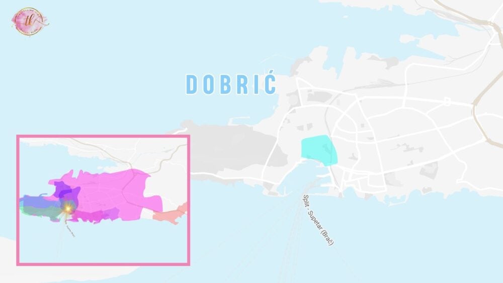 Map of Dobric