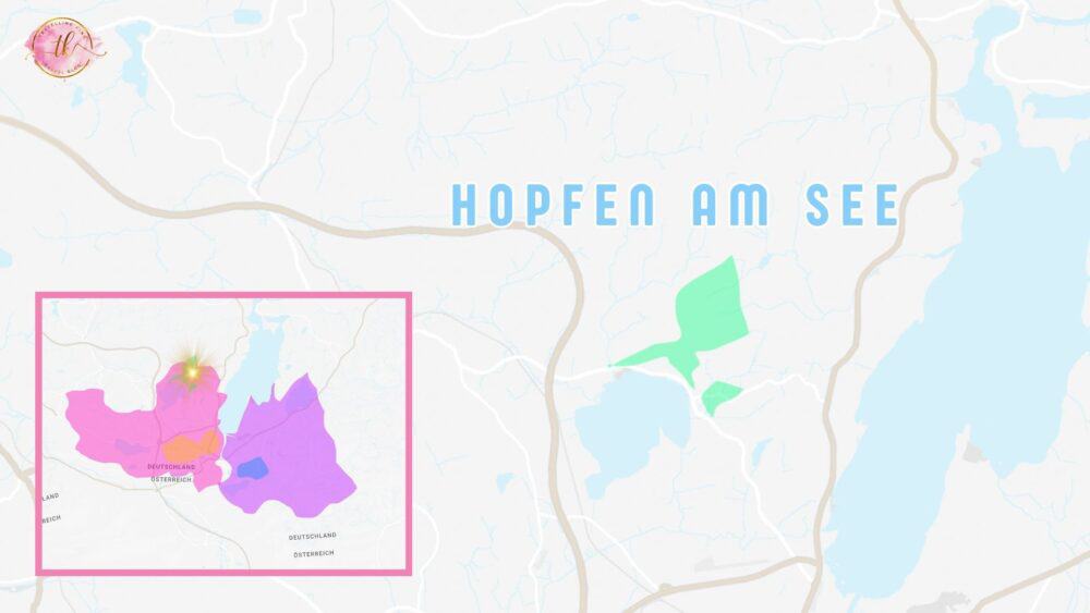 Map of Hopfen am see