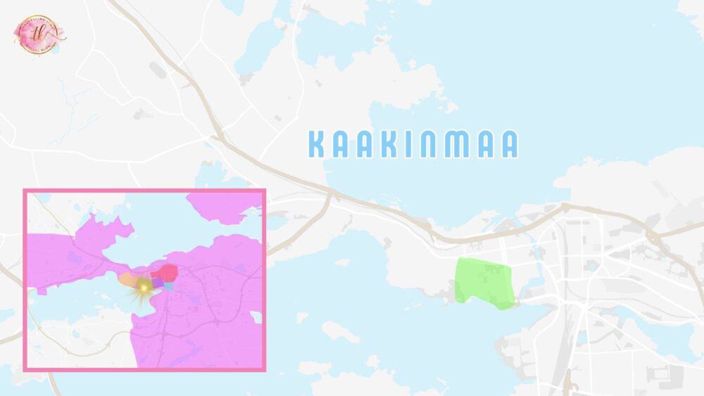 Map of Kaakinmaa